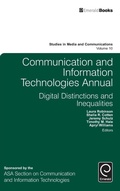 Cover: Communication and Information Technologies Annual - Emerald Group Publishing Limited