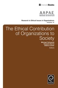Cover: The Ethical Contribution of Organizations to Society - Emerald Publishing Limited