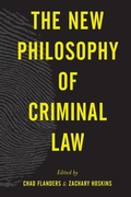 Cover: The New Philosophy of Criminal Law - Rowman & Littlefield International