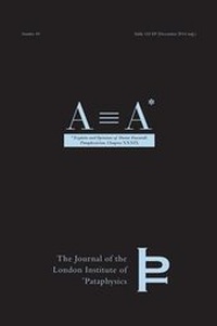 Enlarge image Cover: On Pataphysical Equivalence - Atlas Press