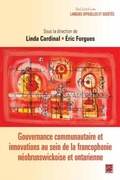 Cover: Gouvernance Communautaire Et Innovations Au Sein de La Franc - Presses de L'Universite Laval