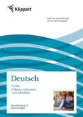 Cover: Lesen - Diktate vorbereiten und schreiben - Klippert Verlag in der AAP Lehrerwelt GmbH