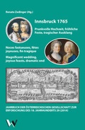 Cover: Innsbruck 1765 - Winkler, Dieter