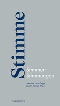 Cover: Stimme - Stimmen - Stimmungen - Parodos Verlag
