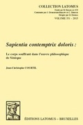 Cover: Sapientia contemptrix doloris - Peeters Publishers
