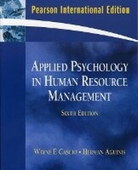Enlarge image Cover: Applied Psychology in Human Resource Management - Pearson