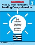 Cover: Week-By-Week Homework: Reading Comprehension Grade 2 - Scholastic US