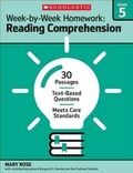 Cover: Week-By-Week Homework: Reading Comprehension Grade 5 - Scholastic Teaching Resources