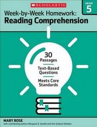 Enlarge image Cover: Week-By-Week Homework: Reading Comprehension Grade 5 - Scholastic Teaching Resources