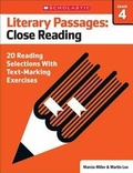Cover: Literary Passages: Close Reading: Grade 4 - Scholastic Teaching Resources