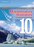 Cover: Mathematics and Statistics for the New Zealand Curriculum Year 10 Second Edition PDF Textbook - Cambridge University Press