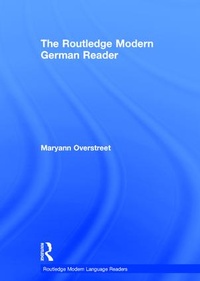 Enlarge image Cover: The Routledge Modern German Reader - Routledge