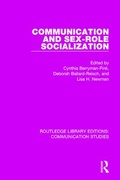 Cover: Communication and Sex-role Socialization - Routledge