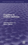 Cover: Cognition as Intuitive Statistics - Psychology Press Ltd