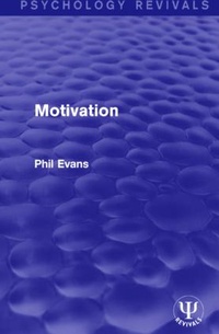 Enlarge image Cover: Motivation - Psychology Press Ltd