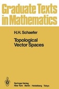 Cover: Topological Vector Spaces - Springer