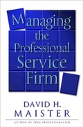 Cover: Managing The Professional Service Firm - Simon & Schuster