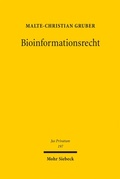 Bild: Bioinformationsrecht - Mohr Siebeck