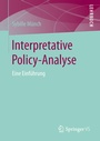 Cover: Interpretative Policy-Analyse - Springer VS