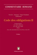 Cover: Code des obligations II (CO II) - Helbing & Lichtenhahn