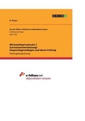 Cover: Wirtschaftsprivatrecht 2 (Lernzusammenfassung). Anspruchsgrundlagen und deren Pruefung - GRIN Publishing