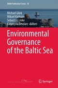 Cover: Environmental Governance of the Baltic Sea 2016 - Springer