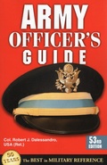 Cover: Army Officer's Guide - Stackpole Books