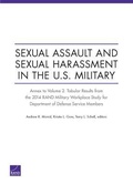 Cover: Sexual Assault and Sexual Harassment in the U.S. Military - RAND