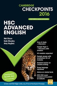 Enlarge image Cover: Cambridge Checkpoints HSC Advanced English 2016 - Cambridge University Press