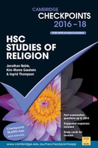 Abbildung von: Cambridge Checkpoints HSC Studies of Religion 2016-18 - Cambridge University Press