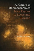 Cover: A History of Macroeconomics from Keynes to Lucas and Beyond - Cambridge University Press