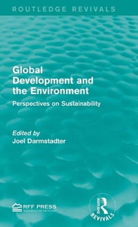 Enlarge image Cover: Global Development and the Environment - Routledge
