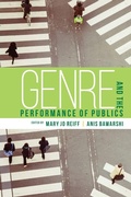 Cover: Genre and the Performance of Publics - Utah State University Press