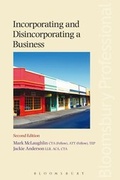 Cover: Incorporating and Disincorporating a Business - Bloomsbury Professional