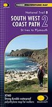 Cover: South West Coast Path 2 - Harvey Map Services Ltd