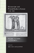 Cover: Manuscripts and Printed Books in Europe 1350-1550 - Liverpool University Press