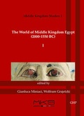 Cover: The World of Middle Kingdom Egypt (2000-1550 BC): Volume 1 - Golden House Publications
