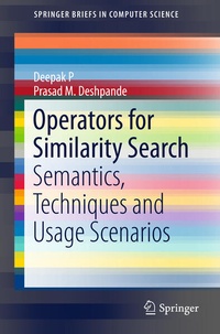 Enlarge image Cover: Operators for Similarity Search - Springer