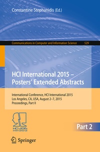 Abbildung von: HCI International 2015 - Posters' Extended Abstracts - Springer