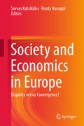 Cover: Society and Economics in Europe - Springer