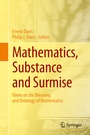 Cover: Mathematics, Substance and Surmise - Springer