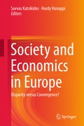 Cover: Society and Economics in Europe - Springer