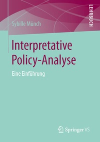 Enlarge image Cover: Interpretative Policy-Analyse - Springer VS
