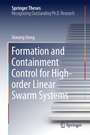 Cover: Formation and Containment Control for High-order Linear Swarm Systems - Springer