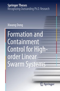 Enlarge image Cover: Formation and Containment Control for High-order Linear Swarm Systems - Springer