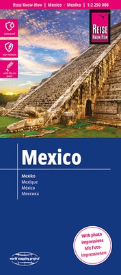 Abbildung von: Reise Know-How Landkarte Mexiko / Mexico (1:2.250.000) - Reise Know-How Verlag Peter Rump GmbH