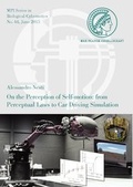 Cover: On the Perception of Self-motion: from Perceptual Laws to Car Driving Simulation - Logos Berlin