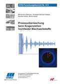 Cover: Prozess&uuml;berwachung beim Kragenziehen hochfester Blechwerkstoffe - Europ&auml;ische Forschungsgesellschaft f&uuml;r Blechverarbeitung e.V. (EFB)