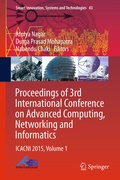 Cover: Proceedings of 3rd International Conference on Advanced Computing, Networking and Informatics - Springer