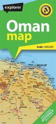 Abbildung von: Oman Country Map - Explorer Publishing